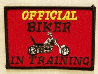 OFFICIAL BIKER IN TRAINING