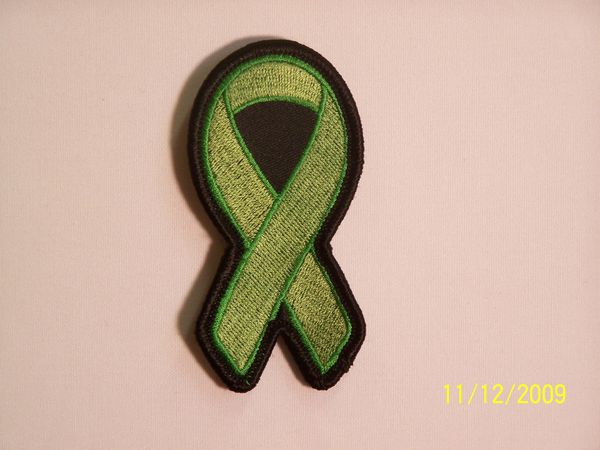 LIME GREEN RIBBON LYME DISEASE, KIDNEY CANCER...AWARENESS