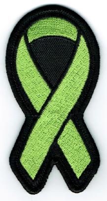 LIME GREEN RIBBON LYMPHOMA BLOOD CANCER AWARENESS