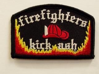 FIREFIGHTERS KICK ASH