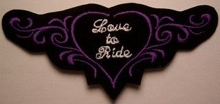 LOVE TO RIDE (purple)