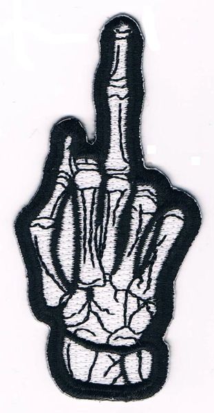 Middle finger (black)