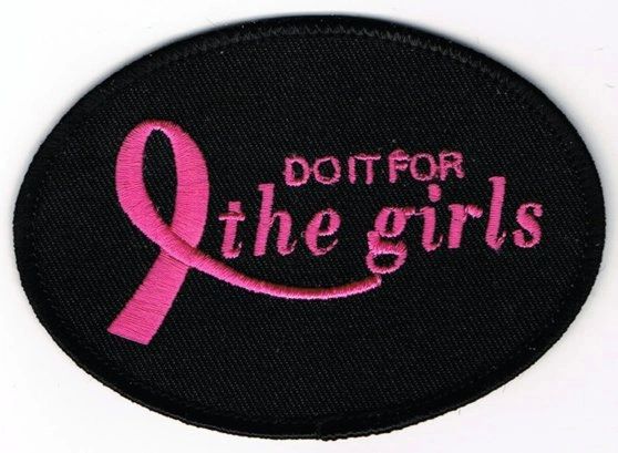 DO IT FOR THE GIRLS WITH BREAST CANCER SUPPORT RIBBON