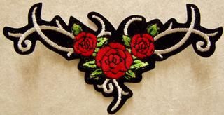 ROSES RED TRIBAL (SMALL)