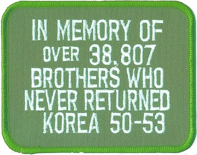 Korea - In Memory of