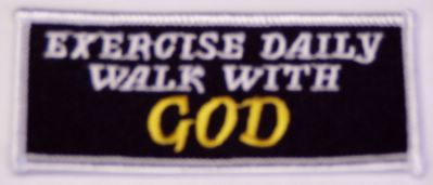 EXERCISE DAILY WALK WITH GOD