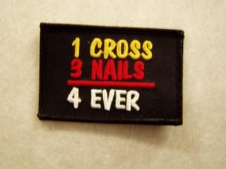 1 CROSS + 3 NAILS = 4 EVER