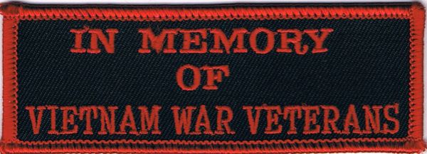 IN MEMORY OF VIETNAM WAR VETERANS