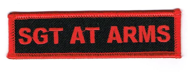 SGT AT ARMS (RED)