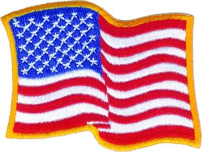 AMERICAN FLAG WAVING (LARGE)
