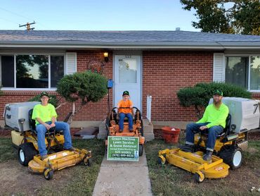 family on walker mowers 