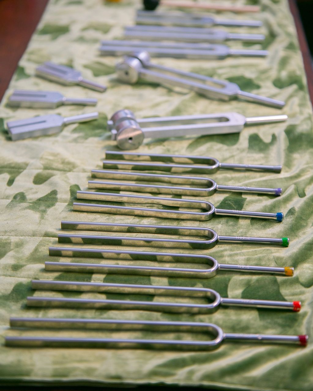 Tuning forks allow sound to help with the healing process. All energy is vibrational energy.