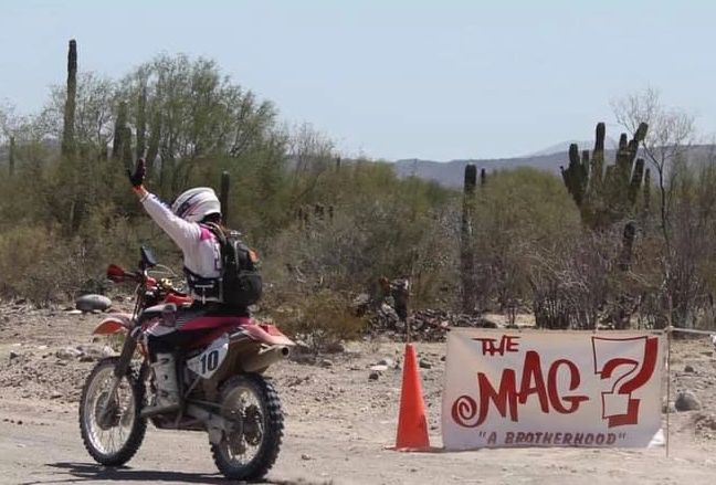 Mag 7 pit in southern Baja during the Norra Mexican 1000 rally 2016