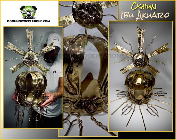 Crown for Oshun Ibu Akuaro 5