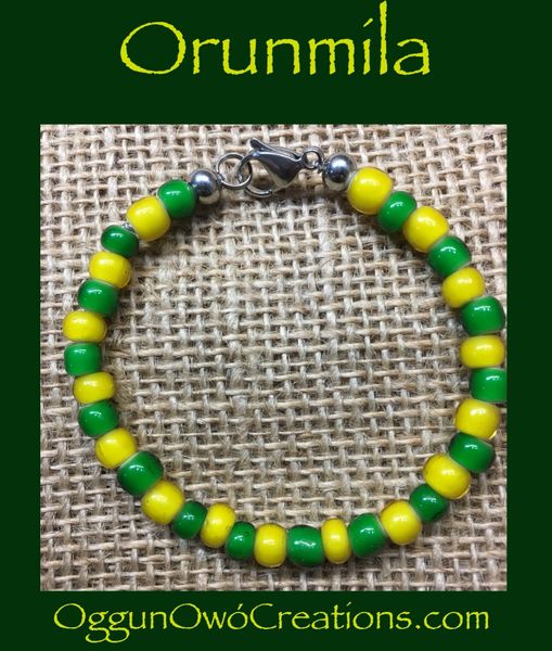 Ilde de Orunmila African beads