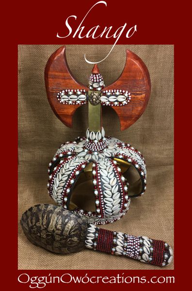 Shango Crown Set with Ashere