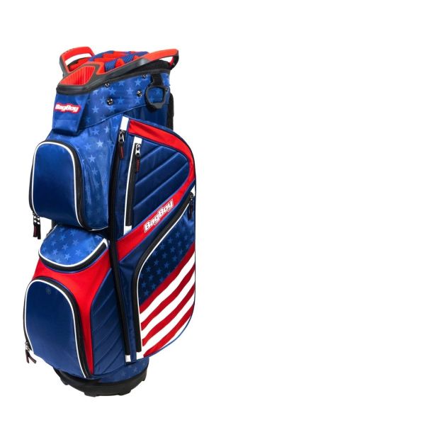 Bag Boy New Golf CB-15 Cart Bag 15-Way Top BagBoy - Skulls