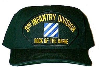3rd Infantry Division Black Ball Cap