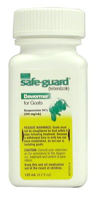 Safeguard Goat Dewormer