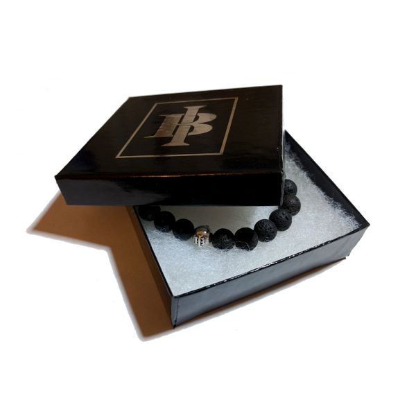 Akuma Prayer Bead Necklace: Brown