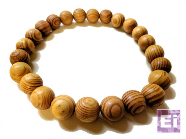 Akuma Prayer Bead Necklace (Beige)