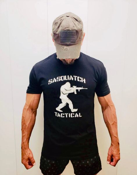 SASQUATCH TACTICAL T-SHIRT (BLACK)