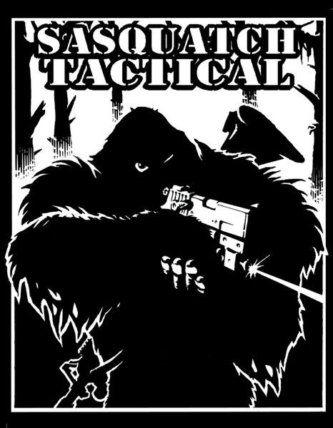 SASQUATCH TACTICAL 4.25X5.5 STICKER