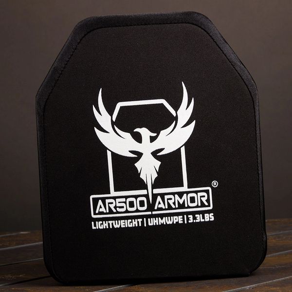 AR500 Armor Level III Curved Shooters Cut Steel Plate