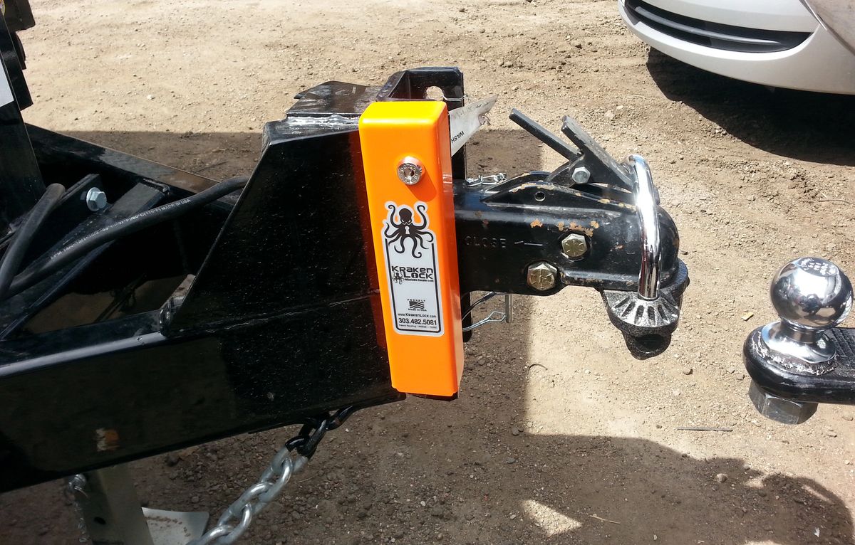 Kraken Lock Adjustable Coupler Trailer Lock