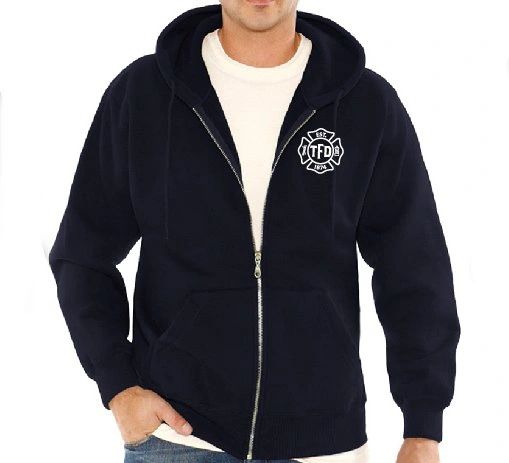 TFD003H - Toronto Fire Full Zip Hoodie | Firehouse Clothing Company