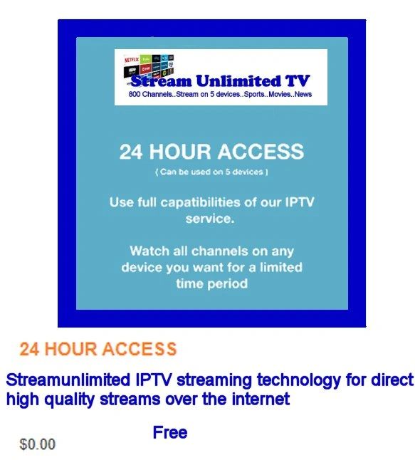 Streaming TV Box + (1) One Year Service + 50,000+ Channels which include  PPV, UFC, All Sports, Live TV, Movies & Much More for Sale in Scottsdale,  AZ - OfferUp