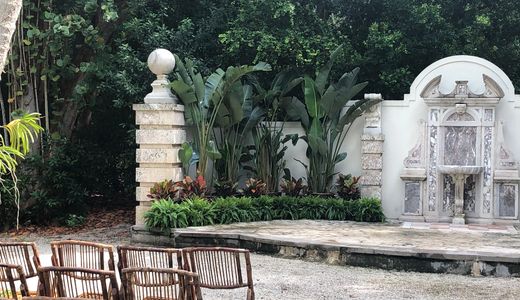 palm tree, Boston fern, croton, backdrop wedding,Florida, west palm beach, ft lauderdale, miami