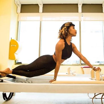 Pilates exercise at Abena Pilates in UWS