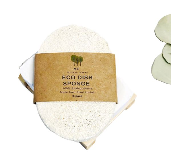 Eco Dish Sponges: Single Layer 3-Pack – me.motherearth