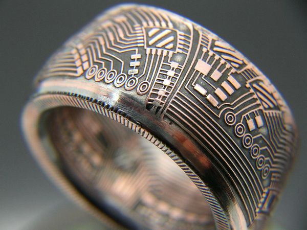 BITCOIN Collectors Coin Ring
