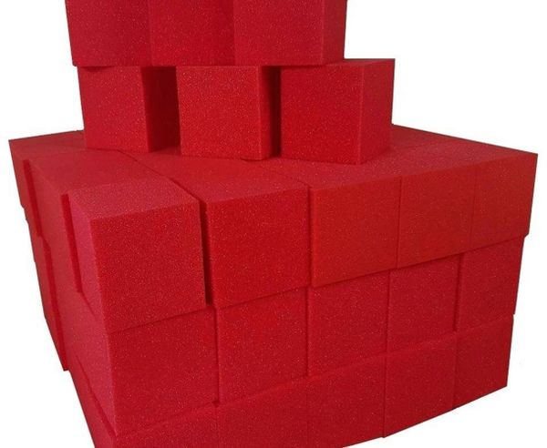 Foam Pit Cubes & Block 960 pcs (Red) Gymnastics Foam Pits