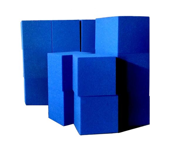 Isellfoam Foam Pit Blocks 500 pcs. (Blue) 8x8x8 45ILD Flame Retardant Pit  Foam Blocks for Skateboard Parks, Gymnastics Companies, and Trampoline  Arenas, CertiPUR-US Certified Foam, Made in USA