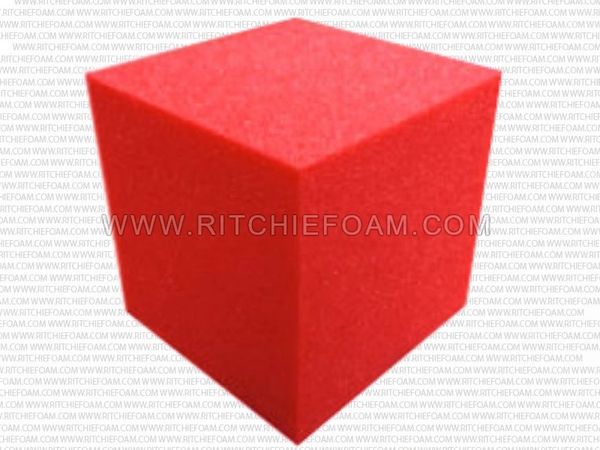 Gymnastic Pit Foam Cubes/Blocks 1000 pcs (Red)