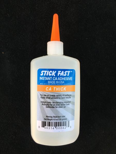 Stick Fast Instant CA Adhesive 4.5 oz Thick