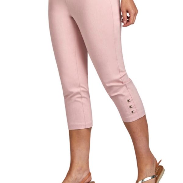 Pinns Plain Cotton Stretch Crop Leggings - Suzanne Charles