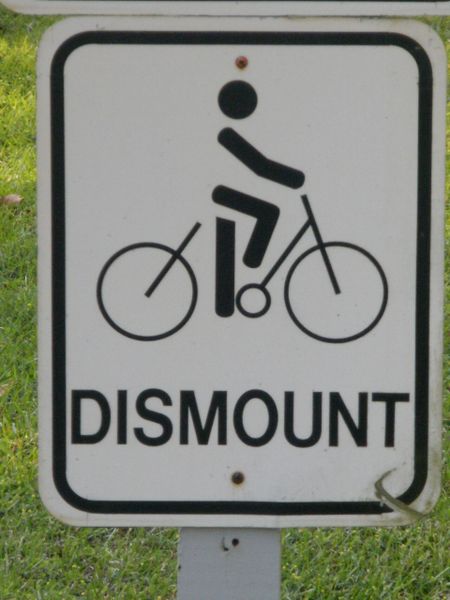 dismount