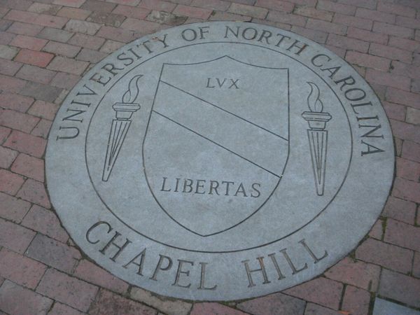 UNC Seal in brick