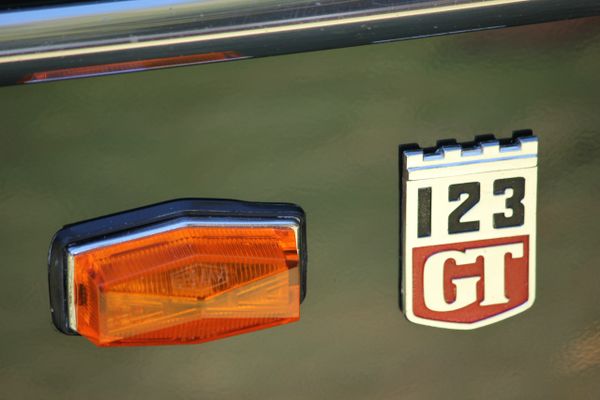 1967 Volvo 123 GT emblem