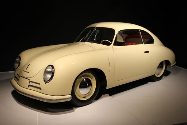 1949 Porsche Type 356 Gmund Coupe yellow