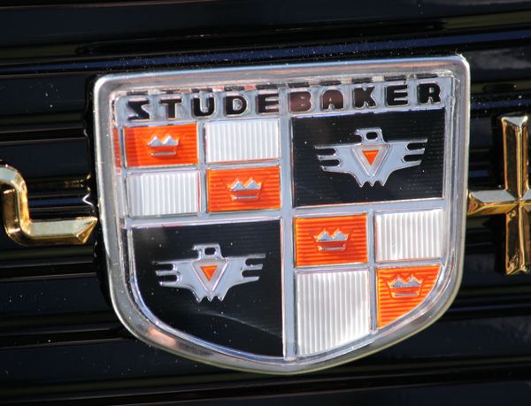 1958 Studebaker Golden Hawk emblem