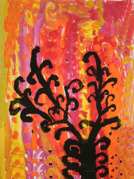 psychedelic tree