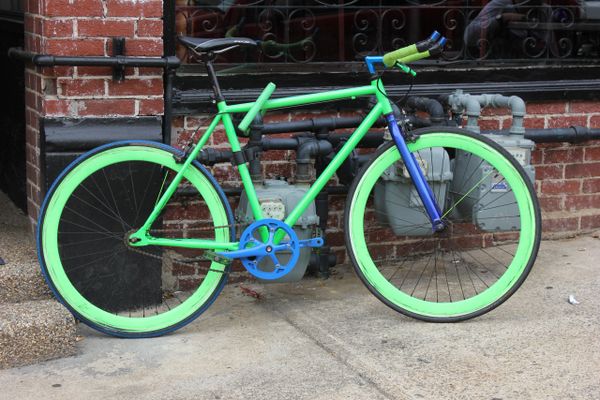 neon bike