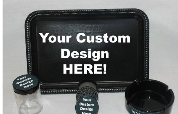 Custom Rolling Tray Set  Lady Shar's Creations LLC