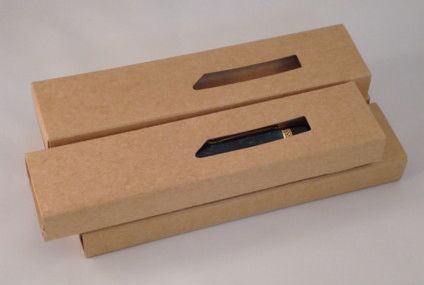 Brown Cardboard Pen Box