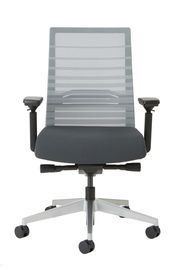 ST SERIES HIGH BACK GRAY MESH BACK